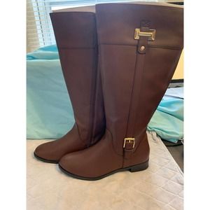Karen Scott WC leather boots size 9M NIB
